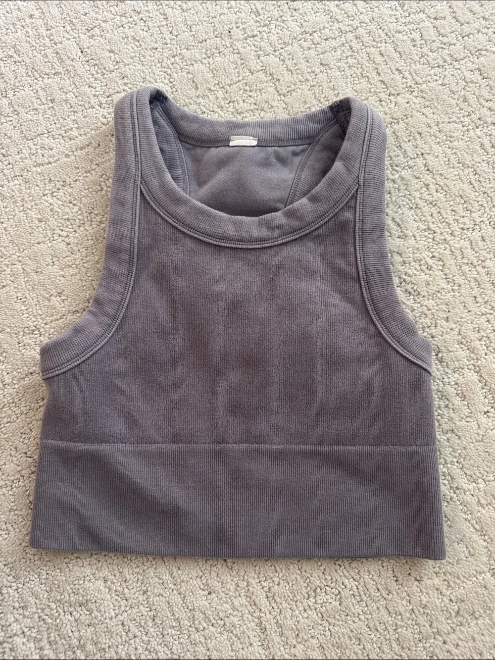 alo Women's Cropped Tank Top